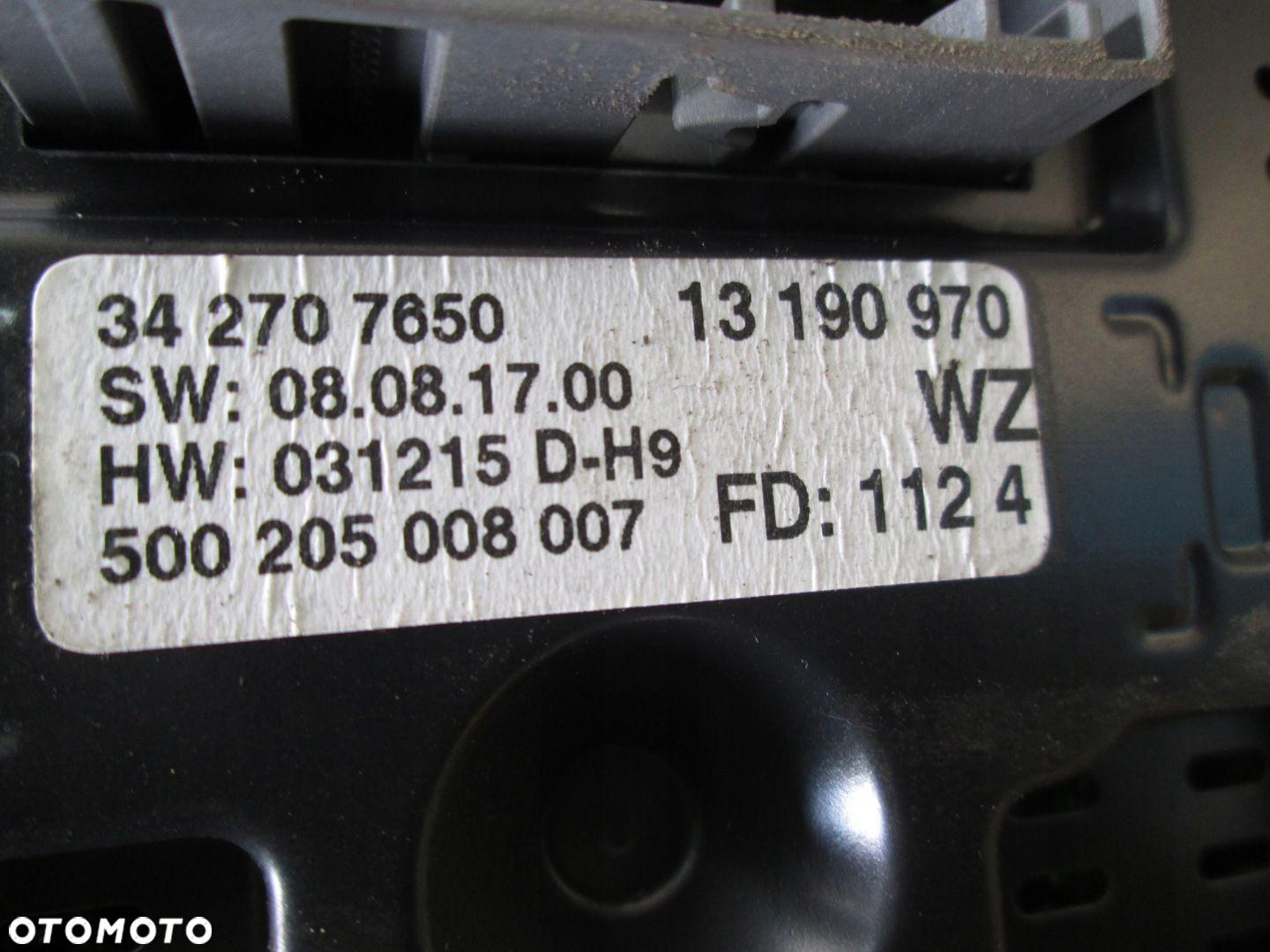 RADIO CDR 2005 13138246  WYŚWIETLACZ 13190970 OPEL VECTRA C SIGNUM - 6