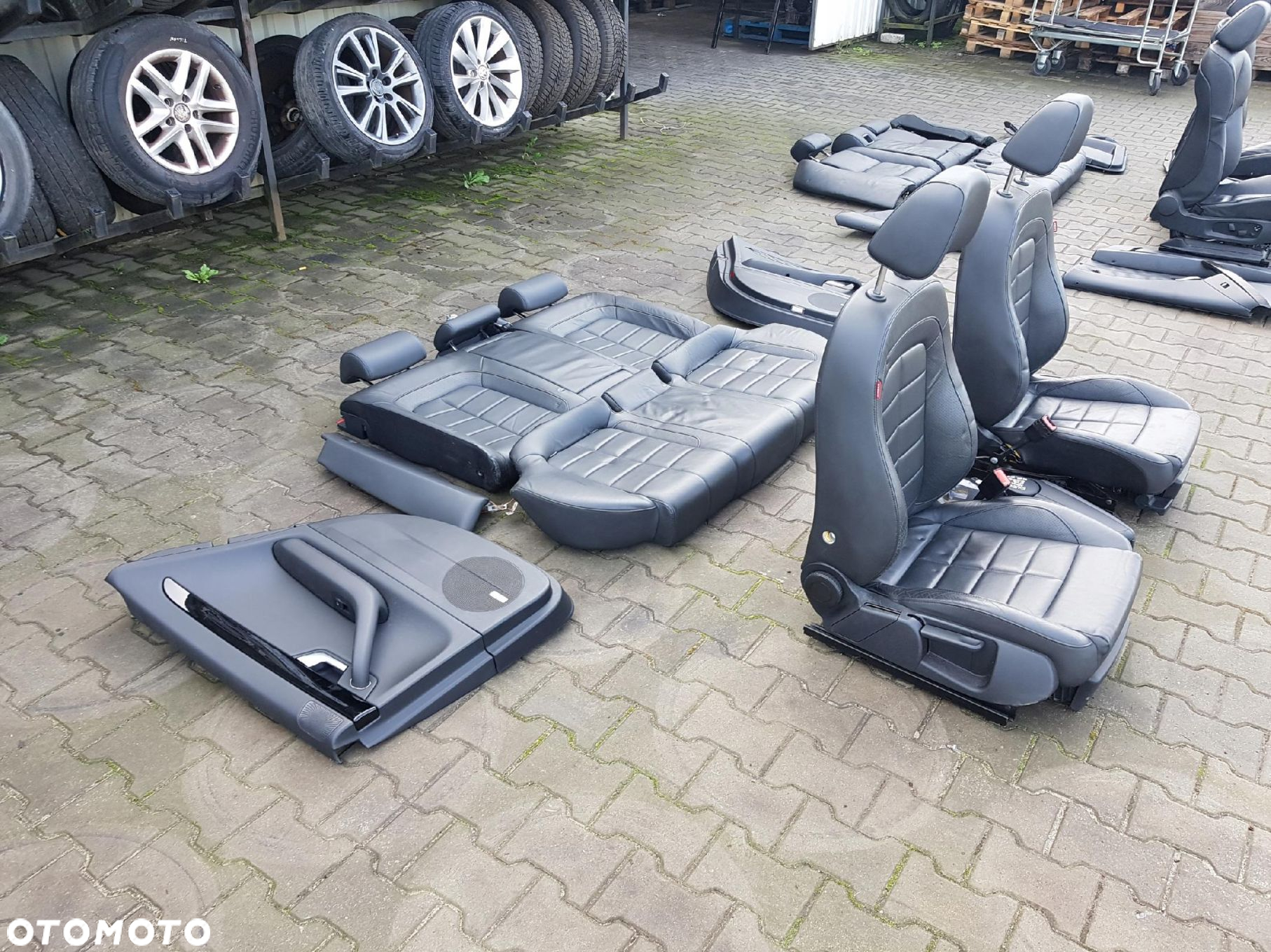 SEAT EXEO 09-13 KOMBI FOTELE KANAPA SKÓRY SKÓRZANE - 6