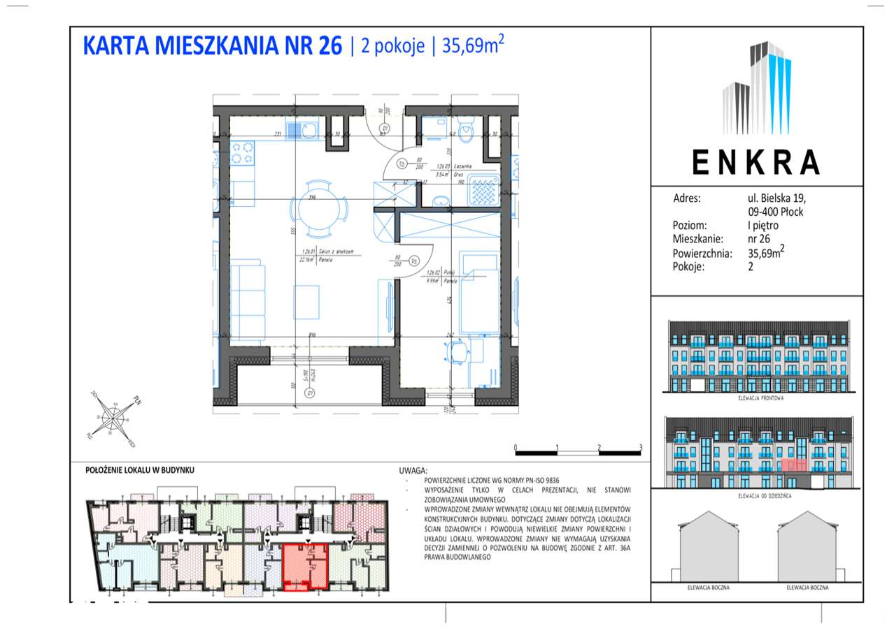 NOWE MIESZKANIE-35,69M2