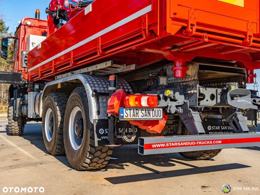 Mercedes-Benz AROCS 3345 6x6 HMF 3220 K hds Żuraw wywrotka - 29