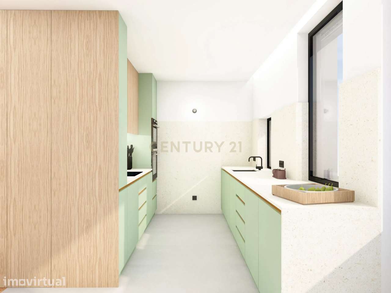 Apartamento T2+1(T3) último piso na cobertura com vista mar, com garag - Grande imagem: 3/25