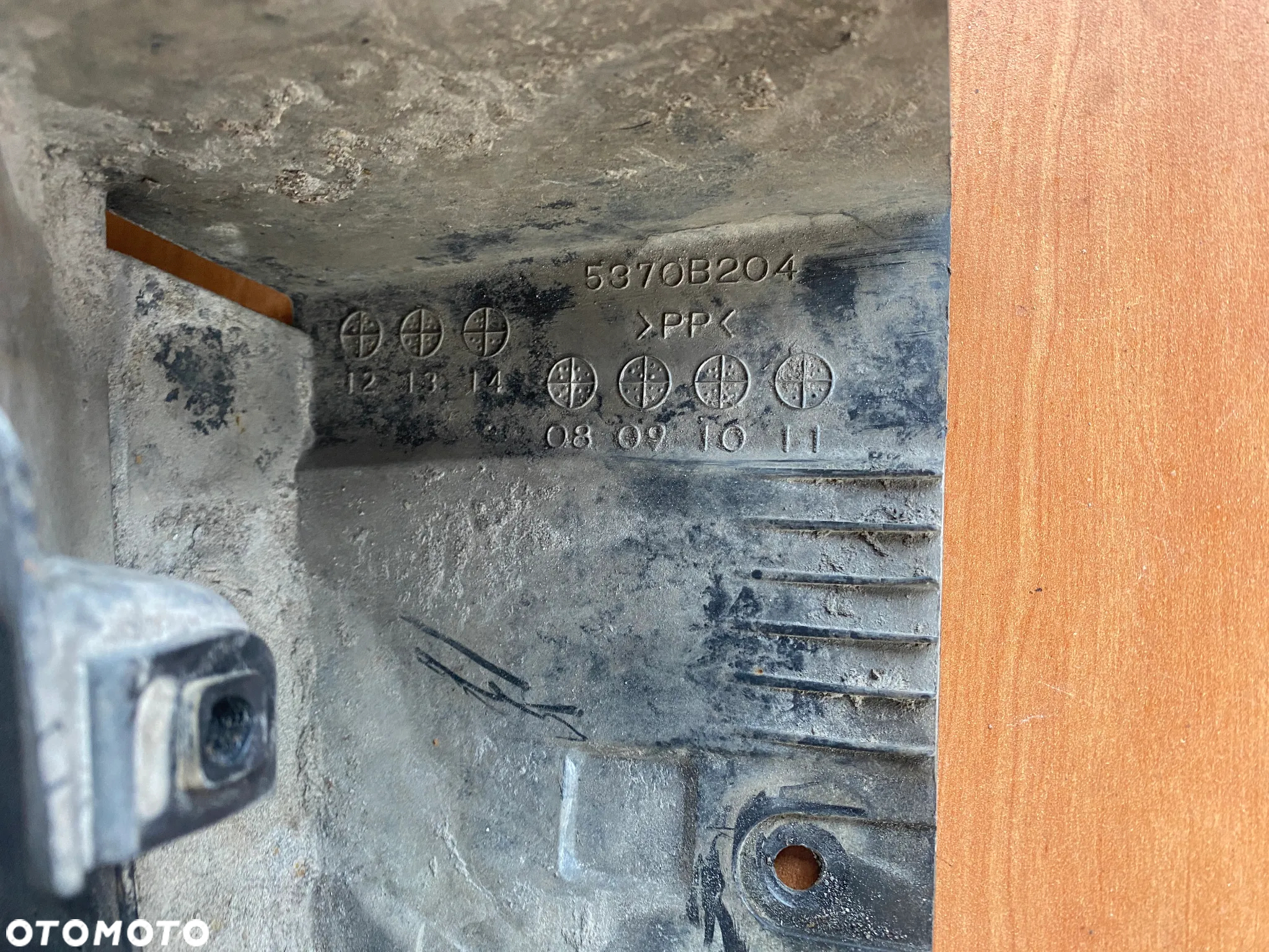 CHLAPACZ OSŁONA BŁOTNIKA PRZEDNI PRAWY MITSUBISHI L200 5370B204 - 3