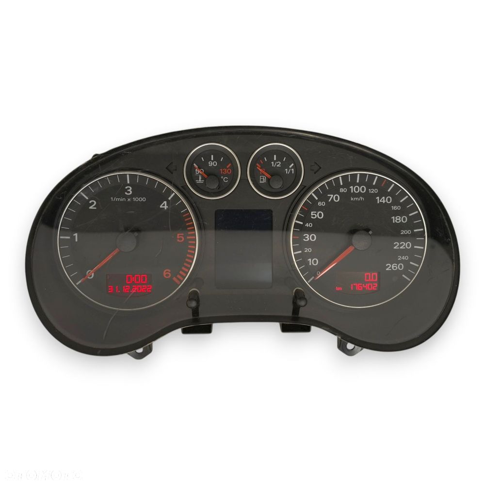LICZNIK ZEGARY 8P0920931 Audi A3 8P 1.9 2.0 TDI Diesel 176 402km europa - 1