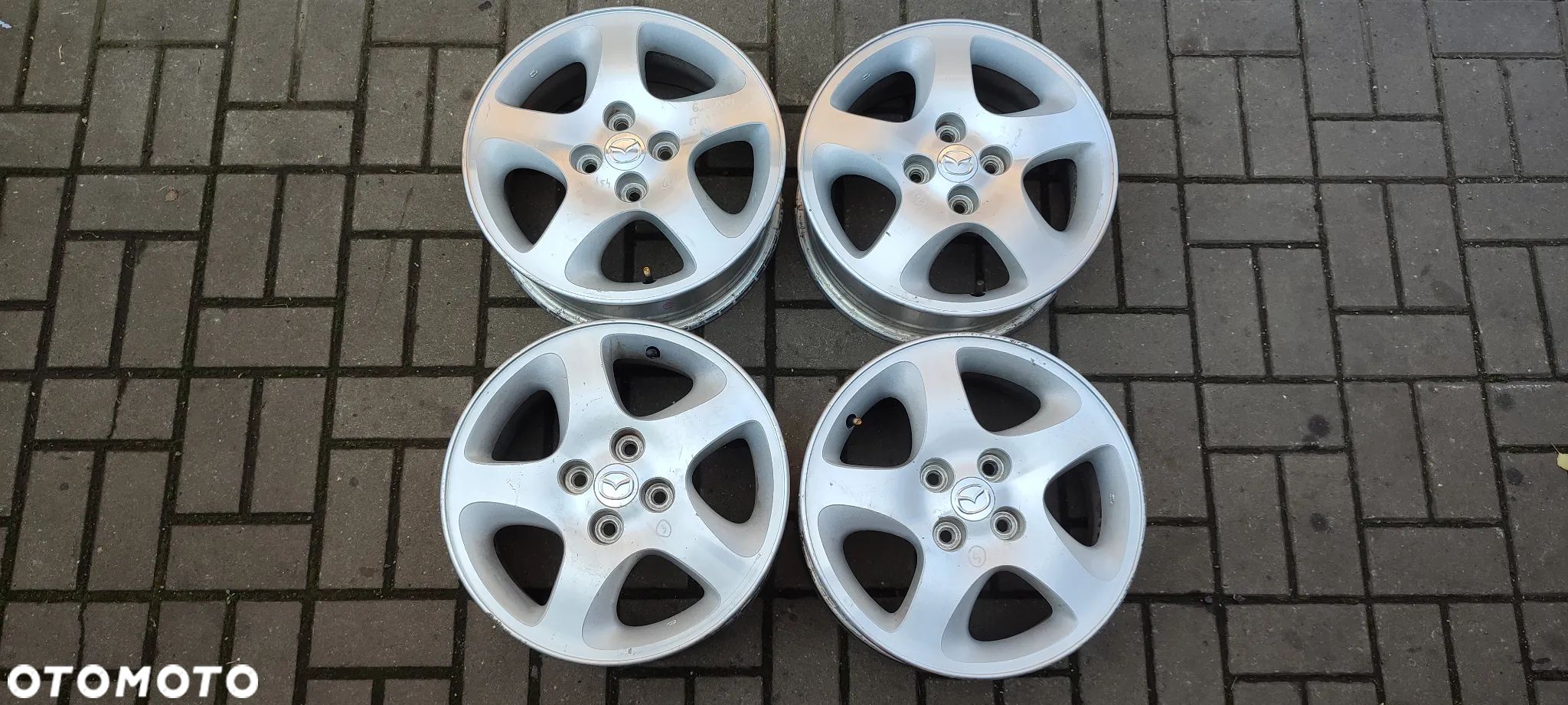 FELGI Aluminiowe 4x100 6Jx15 CALI MAZDA fi 54 TOYOTA KIA NISSAN KOMPLET 4 SZTUKI ENKEL - 1