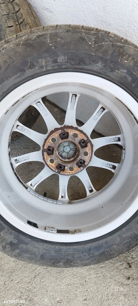 Set jante BMW Style 304 7.5J x 17 ET 32 cu anvelope iarna 225/60/17 Dedicate BMW X3 F25 - 11
