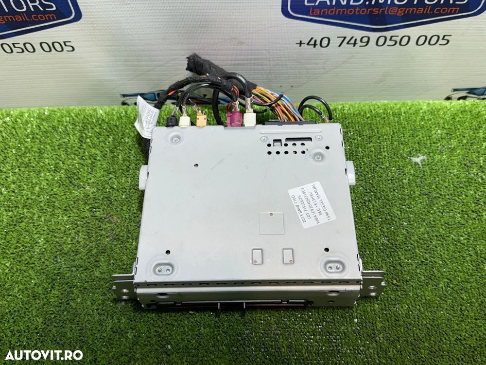 SISTEM RADIO CD BMW SERIA 1 F20 116D 1.6 DIESEL 2013 COD OEM 65129270365 / 9270365 / HATCHBACK 2011-2019 - 4