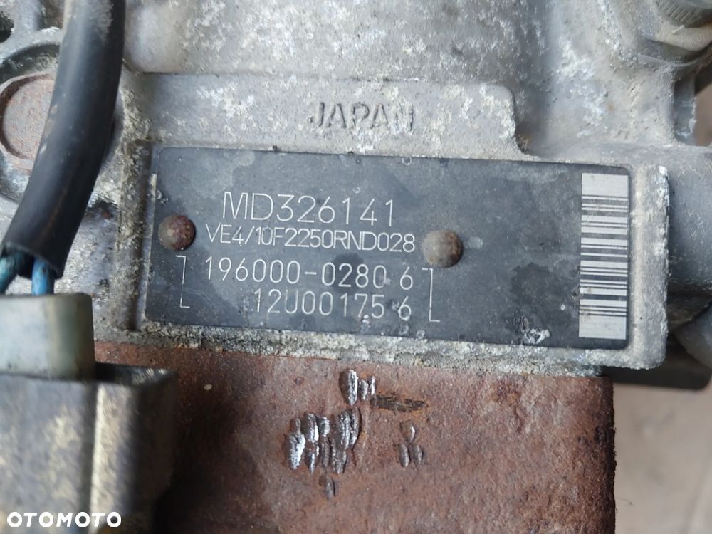 Pompa wtryskowa Mitsubishi 2.0TD Galloper Spacewagon Pajero MD326141 ZAWÓR ELEKTROMAGNETYCZNY POMPY WTRYSKOWEJ BOSCH 0281005019 - 4