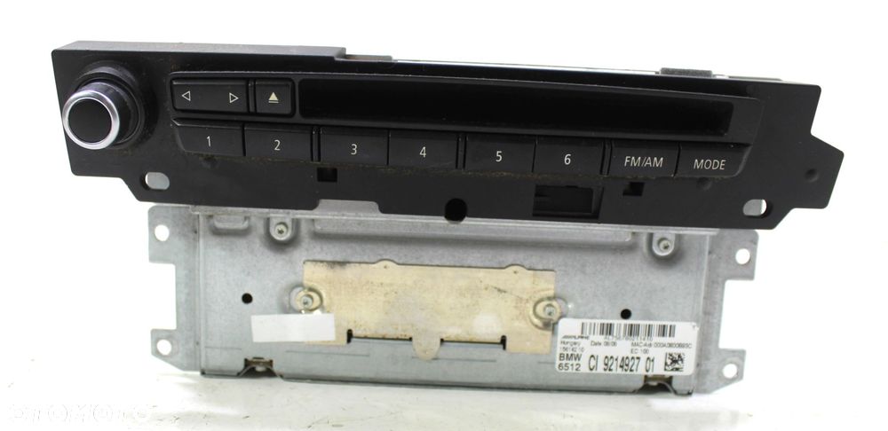 RADIO CZYTNIK NAWIGACJI NAVI BMW E60 CIC 9214927 - 1
