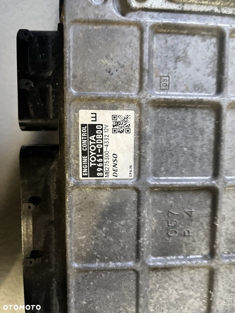 Sterownik, komputer silnika Toyota Yaris 1.33B Dual VVTI Lift 09-11r. - 2