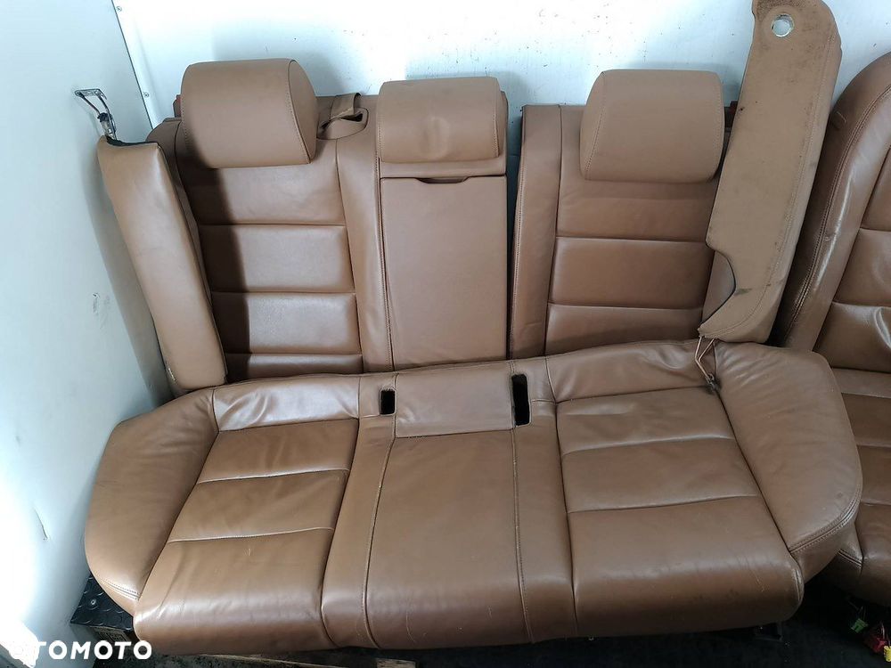 FOTELE KANAPA BOCZKI SKÓRA KOMPLET AUDI A6 C6 - 9