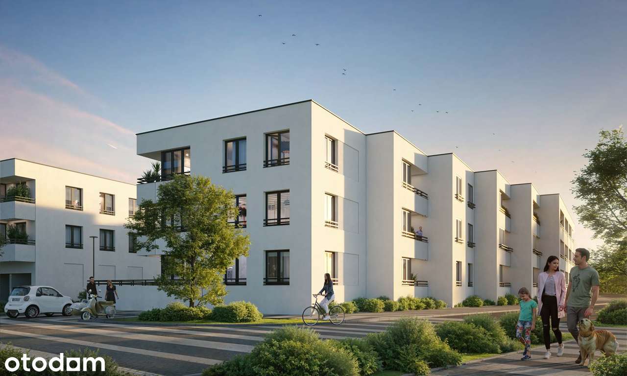 2-pokojowe mieszkanie 39m2 + balkon