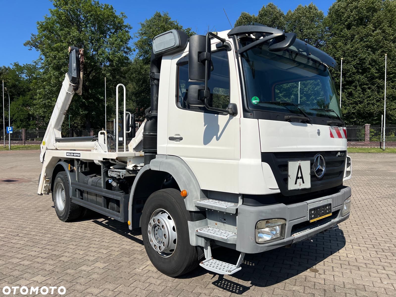 Mercedes-Benz 1829 AXOR bramowiec MEILLER, teleskopy, manual - 2
