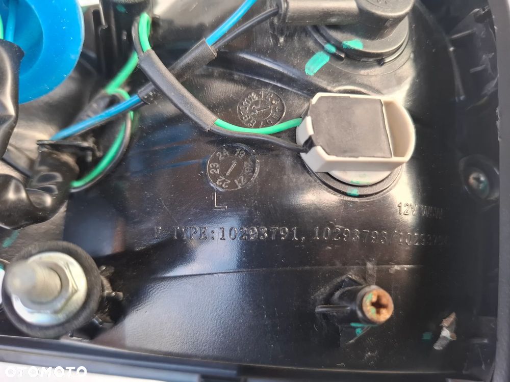 MG ZS EV ELEKTRYK 2021 LAMPA W KLAPE LEWY TYŁ TYLNA 10293791 10293793 - 7