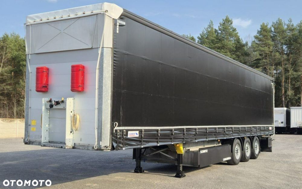 Schmitz Cargobull Firana Standard, Dach podnoszony, Oś podnoszona - 3