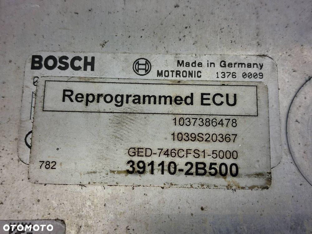 ZESTAW STARTOWY KIA CEED I 1.6 16V 39110-2B500 91950-1H510 95420-1H700 - 2