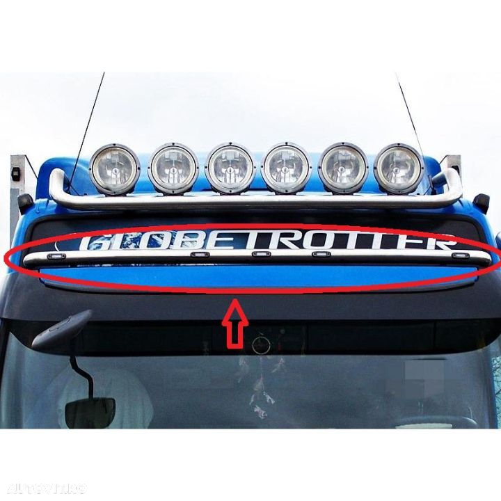 Bullbar suporti lumini si proiectoare Volvo Euro 5 Globetrotter / XL - 6