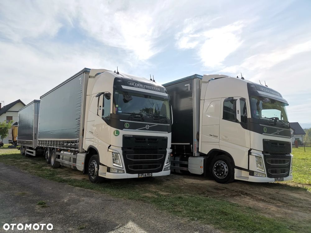 Volvo 2x FH 500 XXL GLOBETROTTER / WECON / 7.71M+7.71M / TANDEM / ZESTAW / SALON POLSKA / 1 WŁAŚCICIEL / PIĘKNY