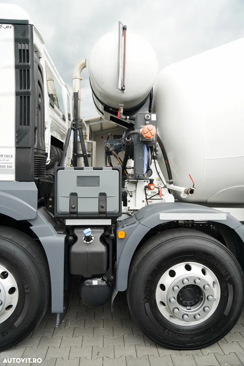 MAN TGS 32.470 / 8X4 / BETONIERĂ / 9 M3 / CIFA / JANTE DIN ALIAJ / EURO 6 / CONTRACT DE SERVICE POST-SERVICE - 14