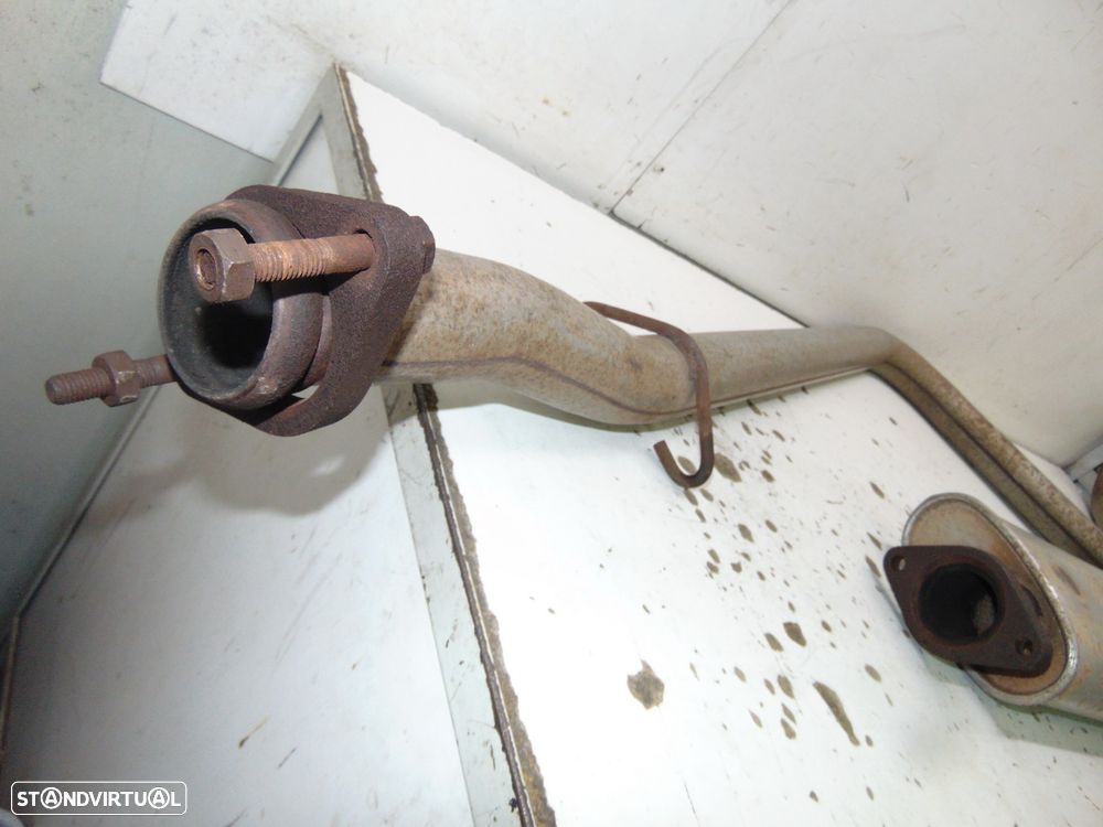 Volvo 480 TURBO tubo/panela de escape pequena - 2