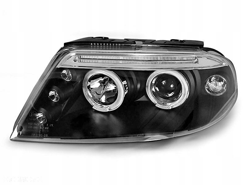 Lampy Vw Passat 3Bg B5 Lift 00-05 Ringi Black Led - 1
