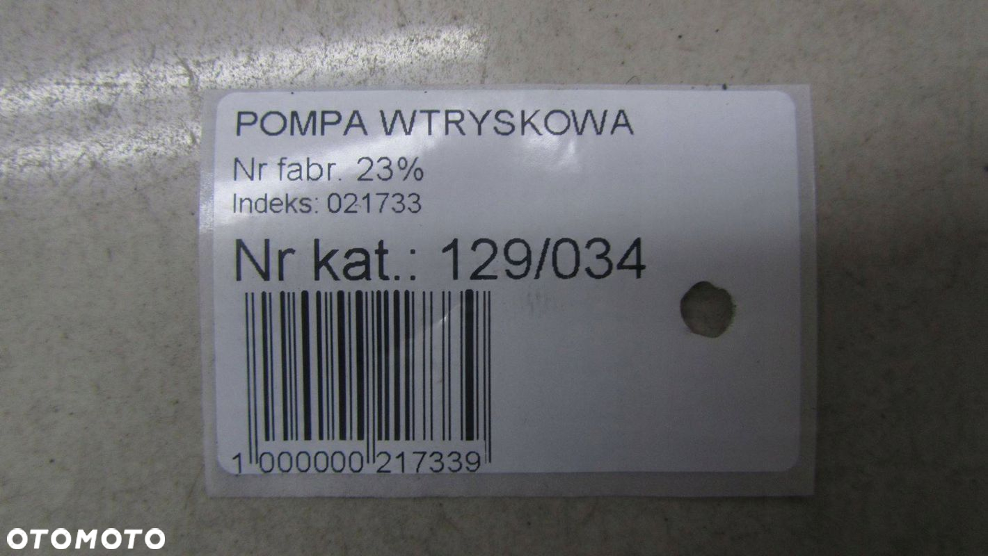 SSANGYONG TIVOLI 1.6 POMPA WTRYSKOWA A6730700001 14- - 5