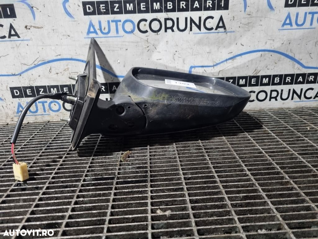 Oglinda dreapta Toyota Hilux 2010 - 2015 4 Usi Silver Metalizat 1C0 (1302) Fara rabatare - 3
