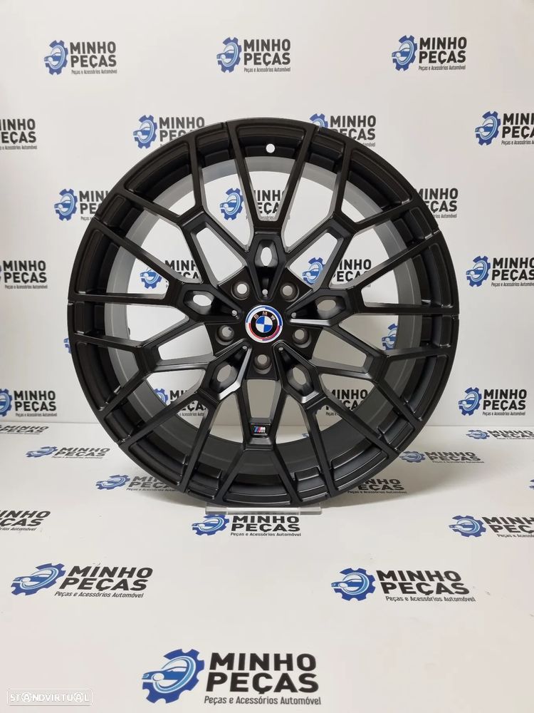 Jantes BMW Novo M4 CSL 827M em 19 Satin Black (5x120) - 8