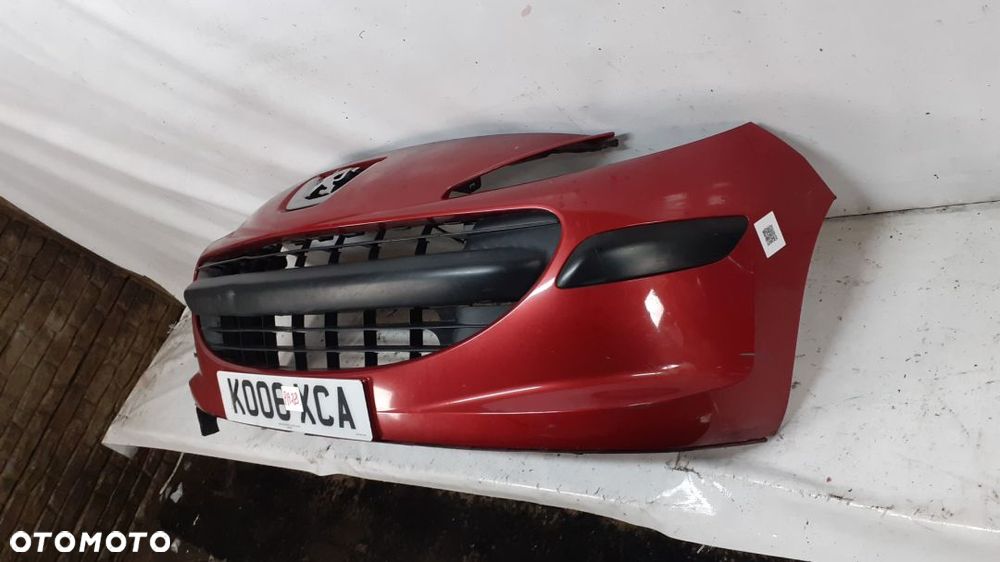 ^ ZDERZAK PRZÓD PRZEDNI DO PEUGEOT 207 EKQD BORDO - 2