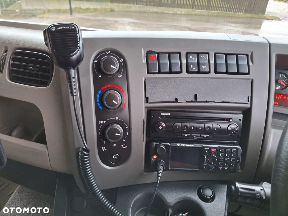 Renault Midlum 220 Zamiatarka Johnston Szczotki L/R Dodatkowy Silnik EUnited PM10 2014r Rura Do Liści - 16