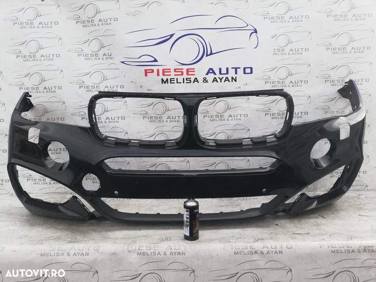 Bara fata Bmw X6 F16 M-Paket an 2014-2018 Gauri pentru 6 senzori si spalatoare faruri - 1