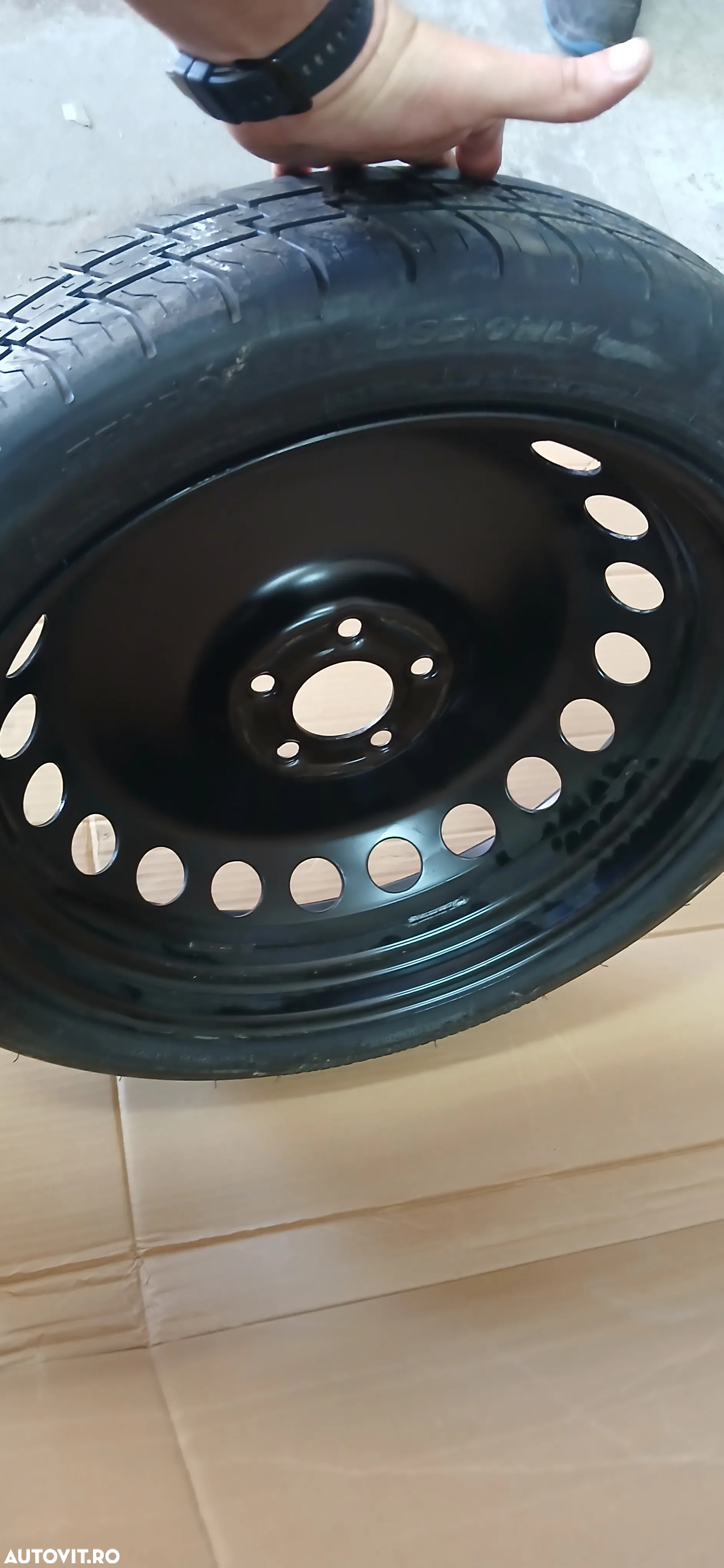 Roata de rezerva slim Audi A4 A5 A6 19" 2008-2015 - 6