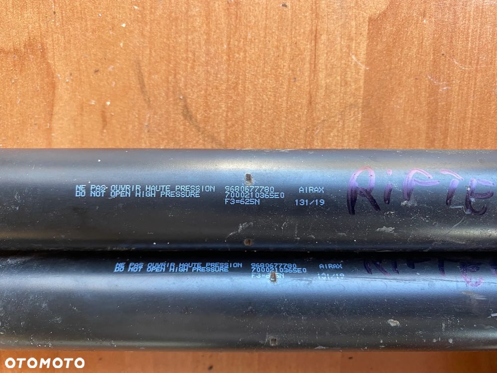 SIŁOWNIK TELESKOP KLAPY TYLNEJ BAGAŻNIKA RIFTER BERLINGO PARTNER 9680677780 - 5