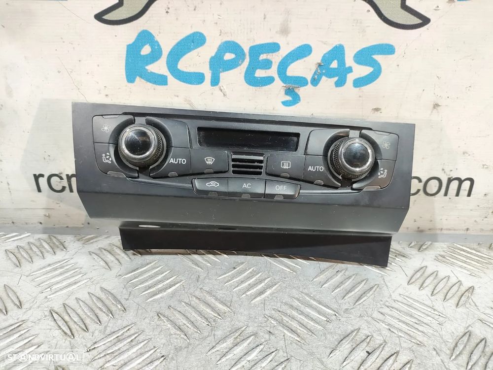 Display Sofagem Comando Chauffage Ar Condicionado AC Climatronic Continental VDO Audi A4 B8 A5 8T 8T2820043S A2C53307437 - 8