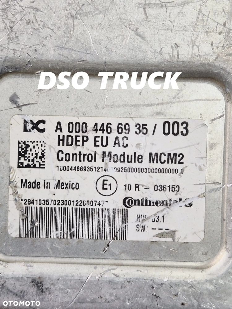 A0004466935 Sterownik MCM mercedes MP ACTROS AXOR ATEGO - 7