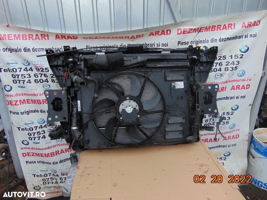 Trager VW T-Roc trager cu radiatoare apa clima gmv ventilator complet - 4