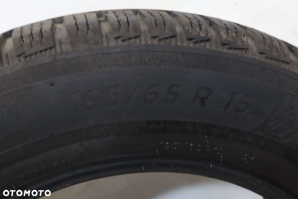 OPONA OPONY 4 SZT MICHELIN ALPIN 6 ZIMA  195/65/15 23R - 8