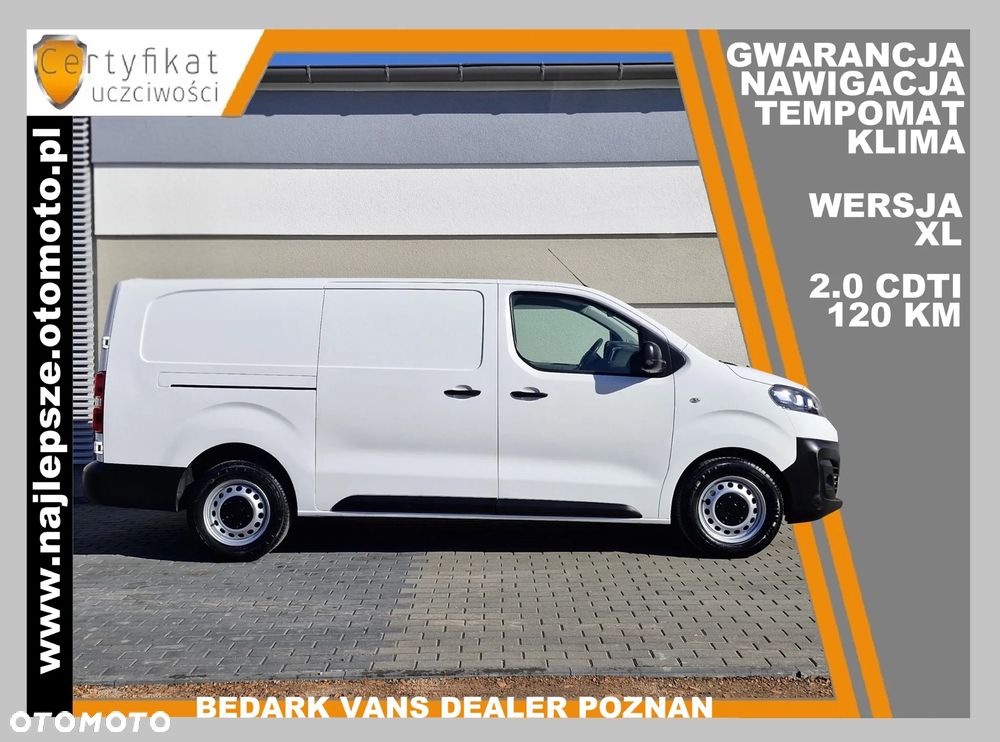 Citroën Jumpy, XL, LONG, 2020 XI, nawigacja, tempomat, klima - 1