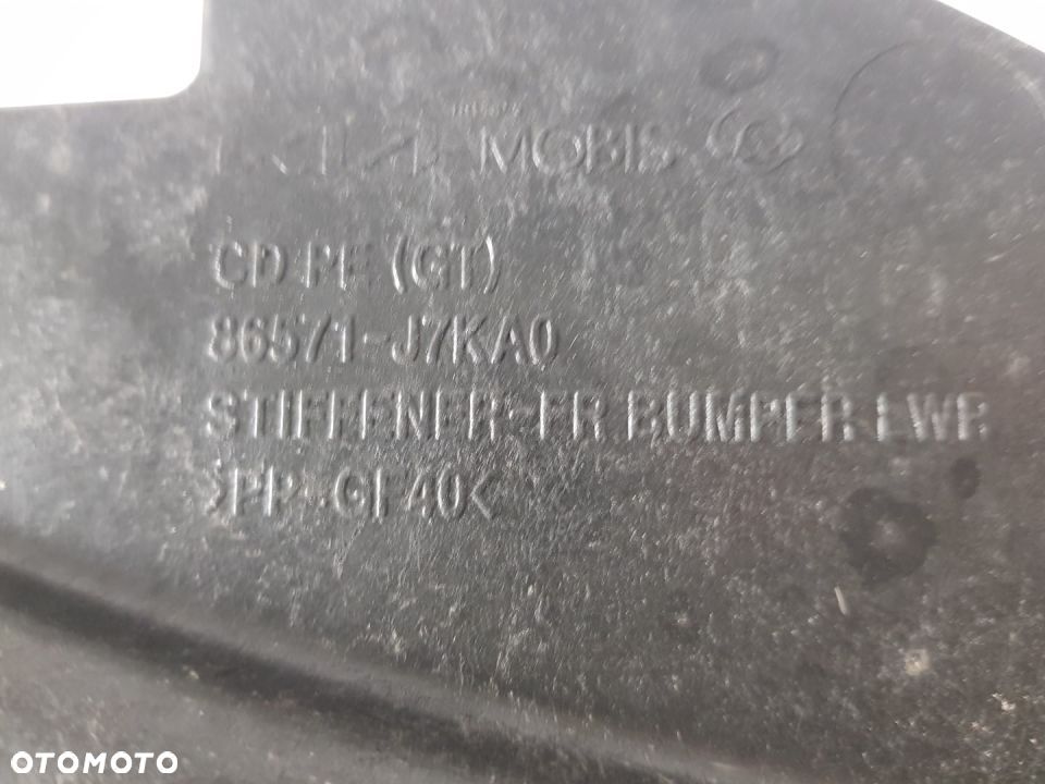 KIA CEED 3 III LIFT GT BELKA DOLNA ZDERZAKA WZMOCNIENIE 86571-J7KA0 - 5