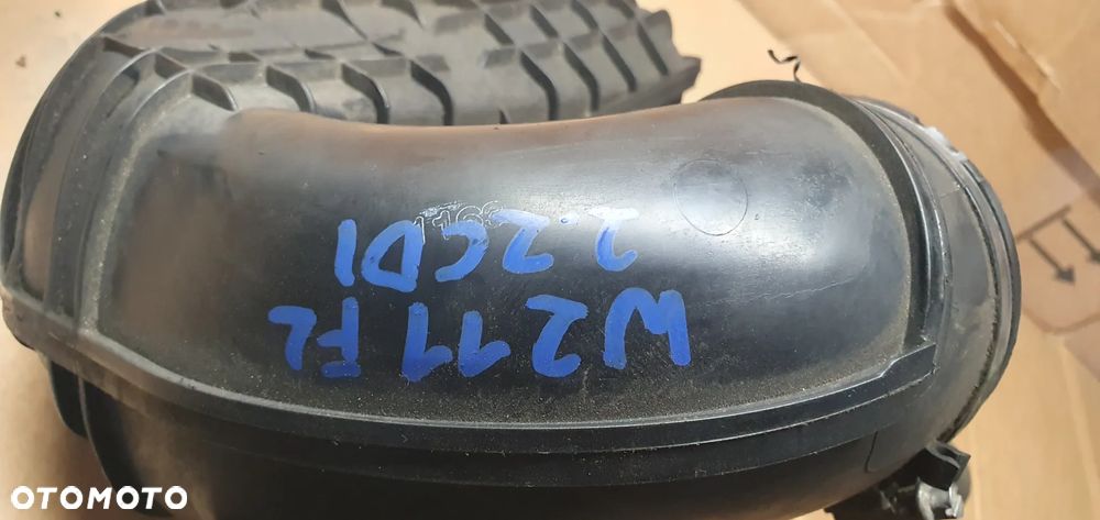 Rura dolot przewód powietrza kolanko Mercedes Klasa E W211 2.2 CDI A460941097 - 7