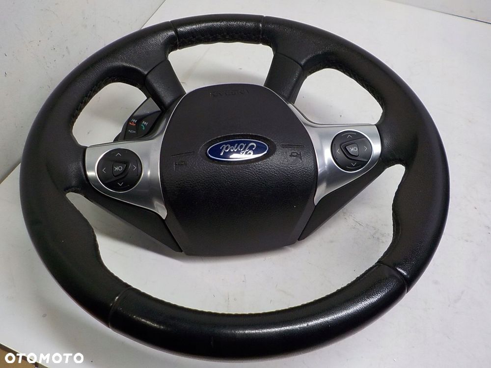 FORD C-MAX II MK2 FOCUS III MK3 KIEROWNICA SKÓRA AIRBAG PODUSZKA KIEROWCY - 8