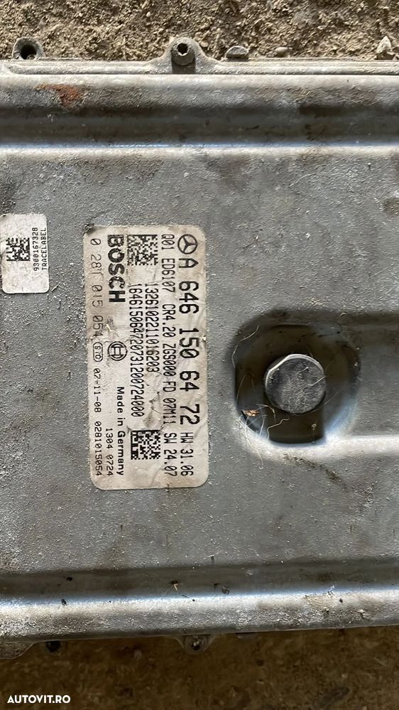 Calculator motor ecu Mercedes Sprinter 906 (2006->) 2.2 cdi a6461506472 - 2