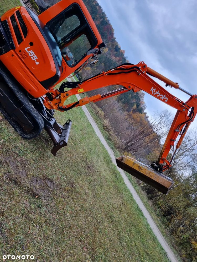 Kubota U55 Koparka 5.5tony 2016r z Norwegii 2750mtg Klima skarp.Hydra jak Nowa - 5