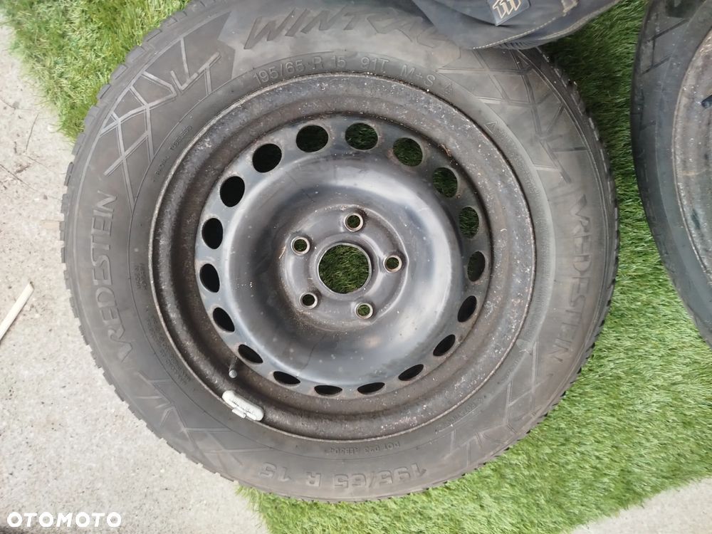Koła VW,SEAT,SKODA 6,5Jx15 5x112 57.1 Vredestein 195/65R16 91H 4x90% bieżnik - 12
