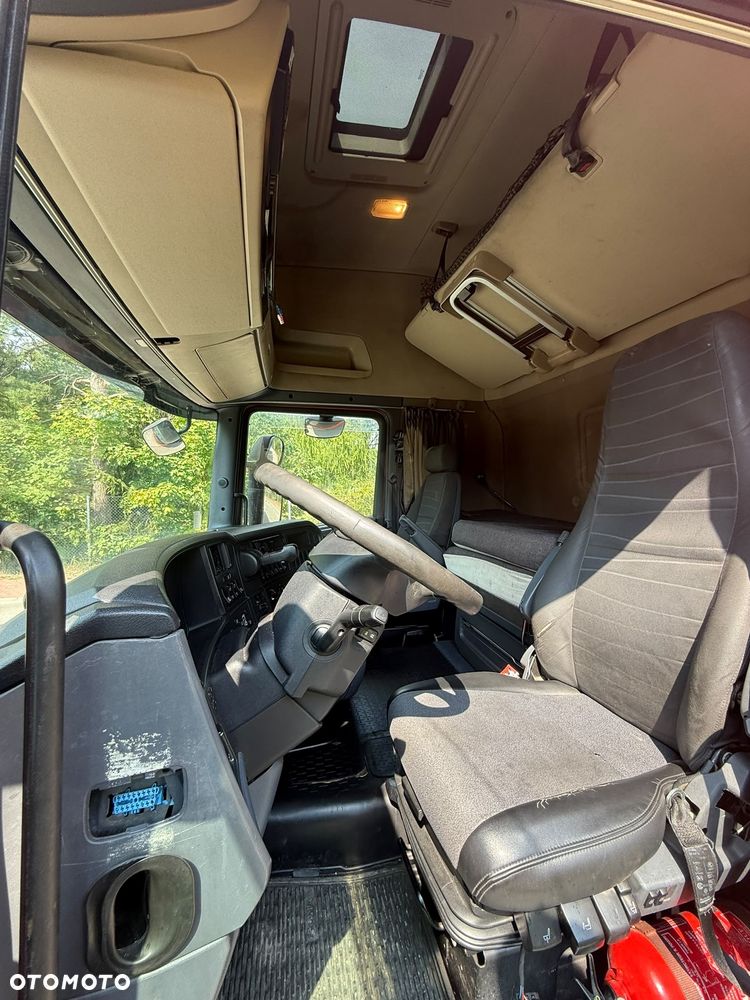Scania R400 TOPLINE 6x2 JUMBO OŚ PODNOSZONA ZABUDOWA VAN HOOL FIRANKA ALUMINIOWA DŁ:7.90m DOLNY ZACZEP AUTOMAT RETARDER STANDKLIMA WEBASTO 2xALUTANK + PRZYCZEPA TANDEM VAN HOOL ZABUDOWA ALUMINIOWA FIRANKA DŁ:7.90m OSIE SAF ZESTAW PRZESTRZENNY PRZEJAZDOWY 120m3 2014 ADR!!! - 13