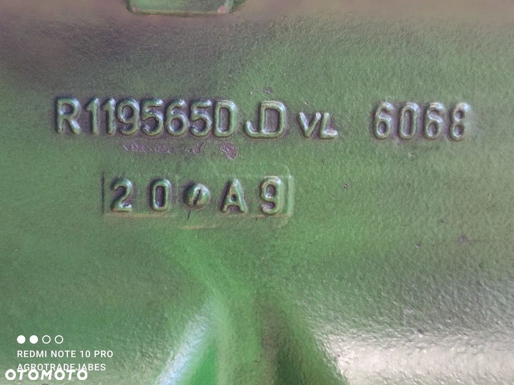 Silnik John Deere 6068TL051 SE500737 - 11