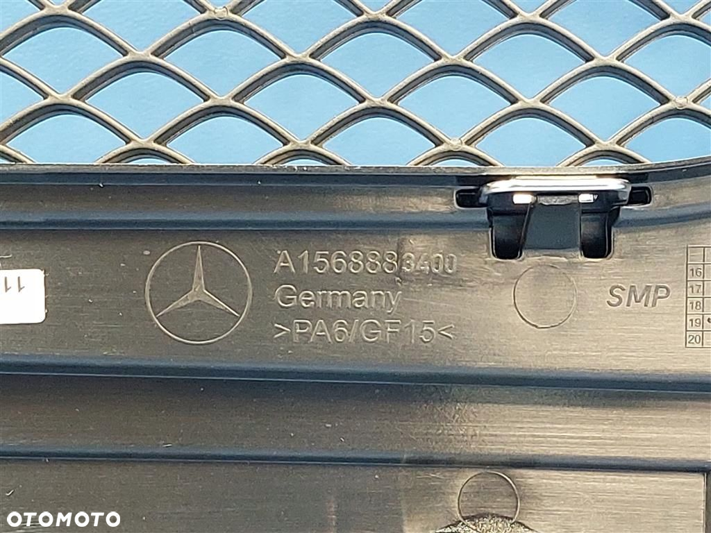 Atrapa Grill Mercedes GLA 156 LIFT AMG A1568882500 NOWY SILVER SHADOW 2013- - 7