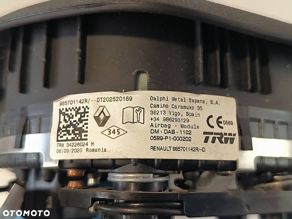 PODUSZKA AIRBAG DACIA DOKKER F67 985701142R - 5