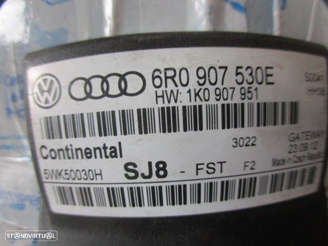 Modulo 6R0907530E 1K0907951 VW POLO 5 6R FASE 1 2012 1.6TDI 90CV 5P CINZA ESCURO Módulo Gateway - 3