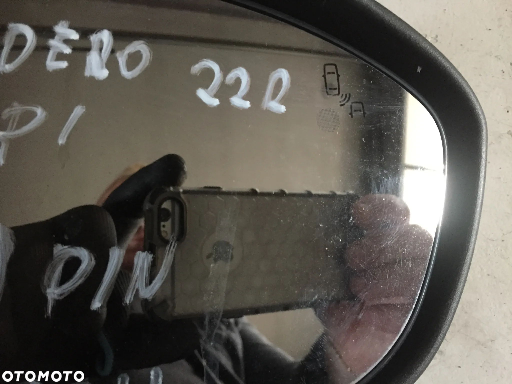 DACIA SANDERO 22R LUSTERKO PRAWE 9 PIN - 3