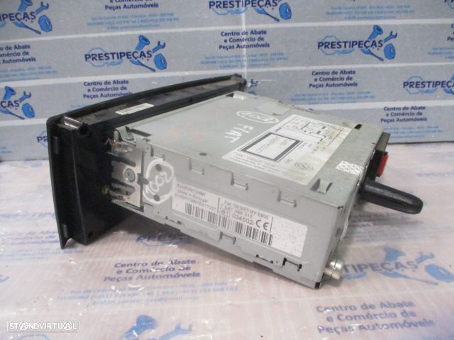 Radios 7647386316 FIAT GRANDE PUNTO 3 2008 1.3JTD 75CV 5P CINZA ESCURO BLAUPUNKT MP3MYSB05 DANIFICADO - 2